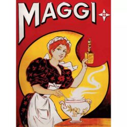 cartel publicitario maggi