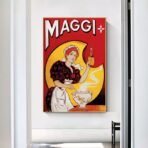 cartel publicitario maggi
