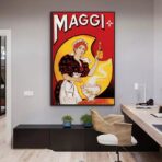 cartel publicitario maggi
