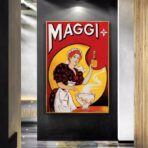 cartel publicitario maggi