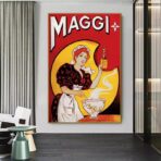 cartel publicitario maggi