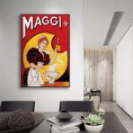 cartel publicitario maggi