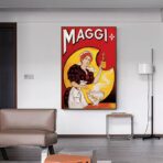 cartel publicitario maggi