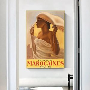 cartel publicitario marroqui