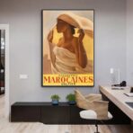 cartel publicitario marroqui
