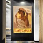 cartel publicitario marroqui
