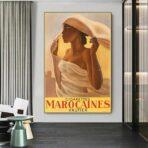 cartel publicitario marroqui