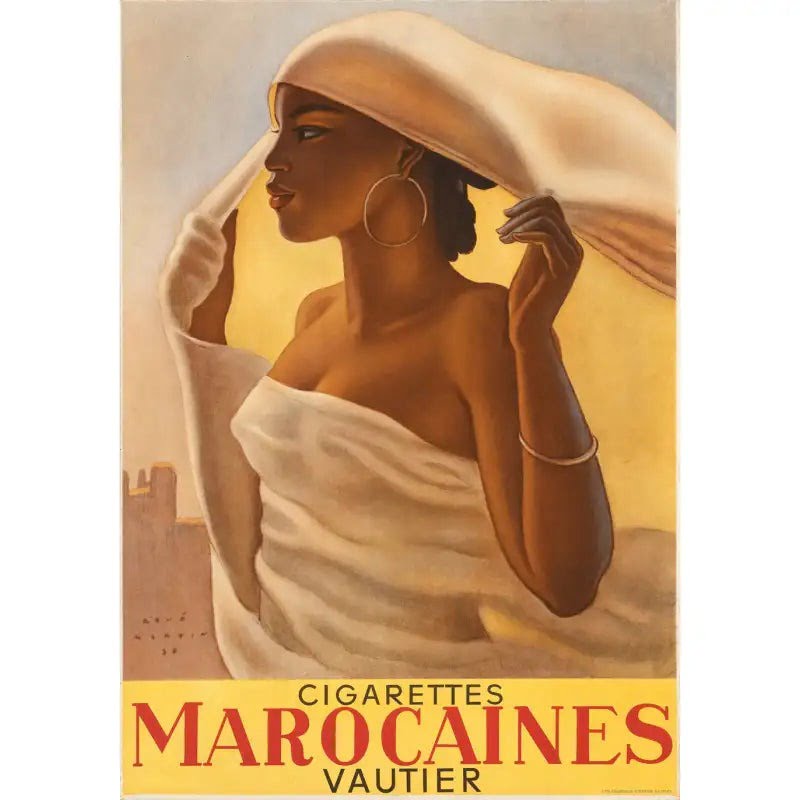 cartel publicitario marroqui cartel publicitario marroqui