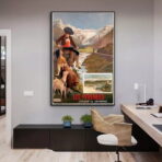 cartel vintage pirineos 1