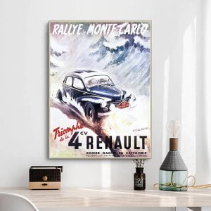 cartel renault 4cv