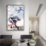 cartel renault 4cv