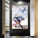 cartel renault 4cv