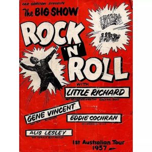 cartel vintage rock n roll