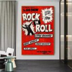 cartel vintage rock n roll