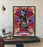 cartel de rock vintage