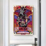 cartel de rock vintage