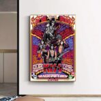 cartel de rock vintage