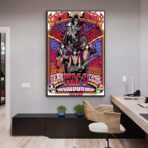 cartel de rock vintage