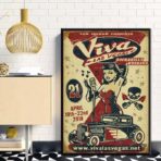 cartel rockabilly vintage