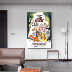 cartel vintage br rox et rouky