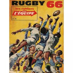 cartel de rugby vintage 1