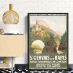 cartel saint gervais les bains