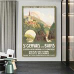 cartel saint gervais les bains