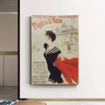 cartel saint malo vintage