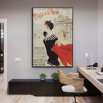cartel saint malo vintage
