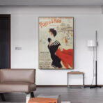 cartel saint malo vintage