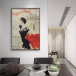 cartel saint malo vintage