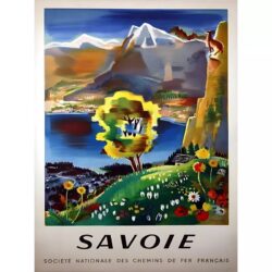 cartel savoie vintage