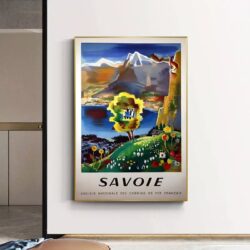 cartel savoie vintage
