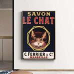 cartel jabon el gato
