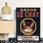 cartel jabon el gato