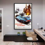 cartel sncf vintage