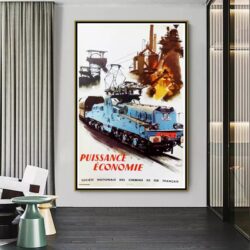 cartel sncf vintage