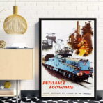 cartel sncf vintage