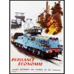 cartel sncf vintage