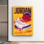 poster zapatillas vintage