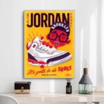 poster zapatillas vintage