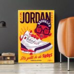 poster zapatillas vintage