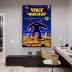 cartel invasores del espacio
