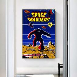 cartel invasores del espacio