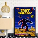 cartel invasores del espacio
