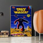 cartel invasores del espacio