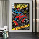 cartel spiderman vintage