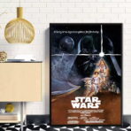 cartel vintage de star wars 1
