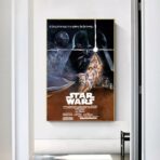 cartel vintage de star wars 1