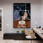 cartel vintage de star wars 1